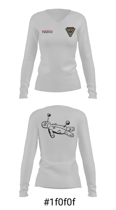 A Co.2-10 AHB 24005115 Women's Long Sleeve V-neck Shirt - 29