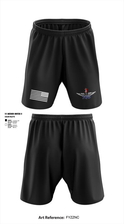 160th Aviation Regiment 25542833 Athletic Shorts With Pockets - 1