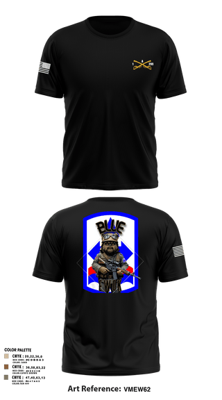 Old School Cotton Feel Shirt, Bad boyzBlue Ewok, Army, Teamtime, Team time, sublimation, custom sports apparel, team uniforms, spirit wear, spiritwear, sports uniforms, custom shirts, team store, custom team store, fundraiser sports, apparel fundraiser