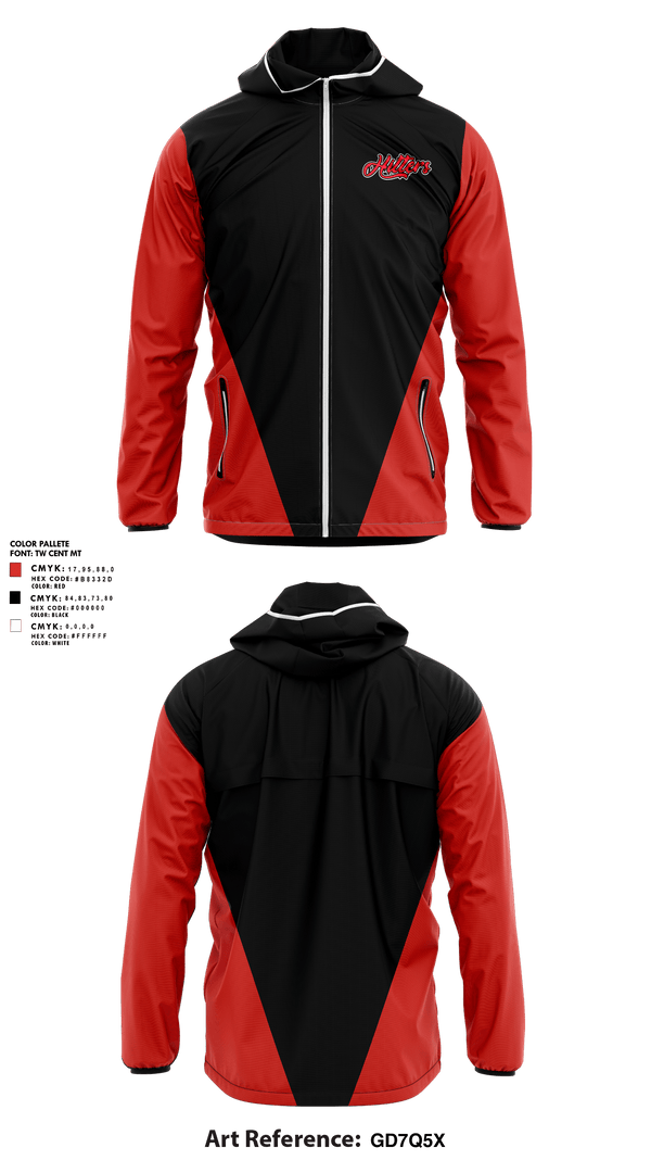 Windbreaker, West Mo Hitters, Baseball, Teamtime, Team time, sublimation, custom sports apparel, team uniforms, spirit wear, spiritwear, sports uniforms, custom shirts, team store, custom team store, fundraiser sports, apparel fundraiser