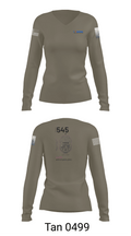 TN VFW 47814062 Women's Long Sleeve V-neck Shirt - 77