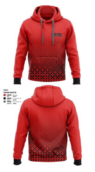 Hoodie, BANTAMS, Wrestling, Teamtime, Team time, sublimation, custom sports apparel, team uniforms, spirit wear, spiritwear, sports uniforms, custom shirts, team store, custom team store, fundraiser sports, apparel fundraiser