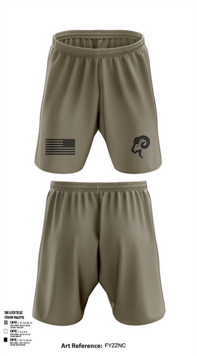 AFJROTC FL-034 58345712 Athletic Shorts With Pockets - 117
