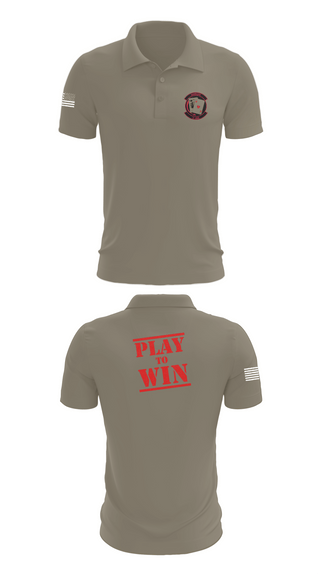 Short Sleeve Performance Polo, 21st AMU, , Teamtime, Team time, sublimation, custom sports apparel, team uniforms, spirit wear, spiritwear, sports uniforms, custom shirts, team store, custom team store, fundraiser sports, apparel fundraiser