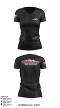 USS Colorado 62419768 Women's Short Sleeve V-neck Shirt - 10