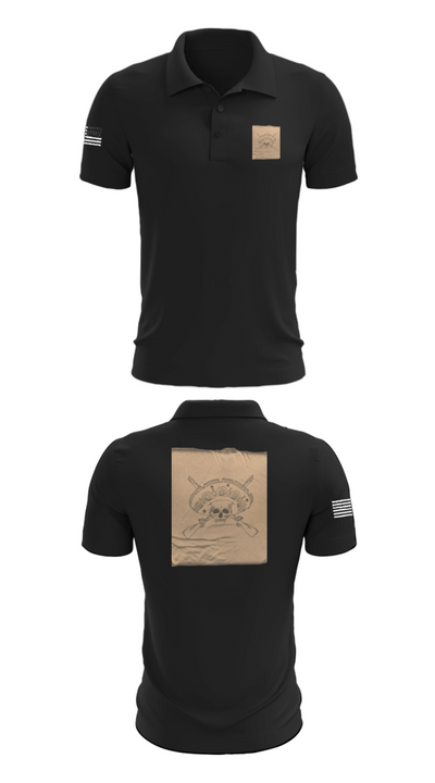 Los Pistoleros 43095637 Short Sleeve Performance Polo - 27