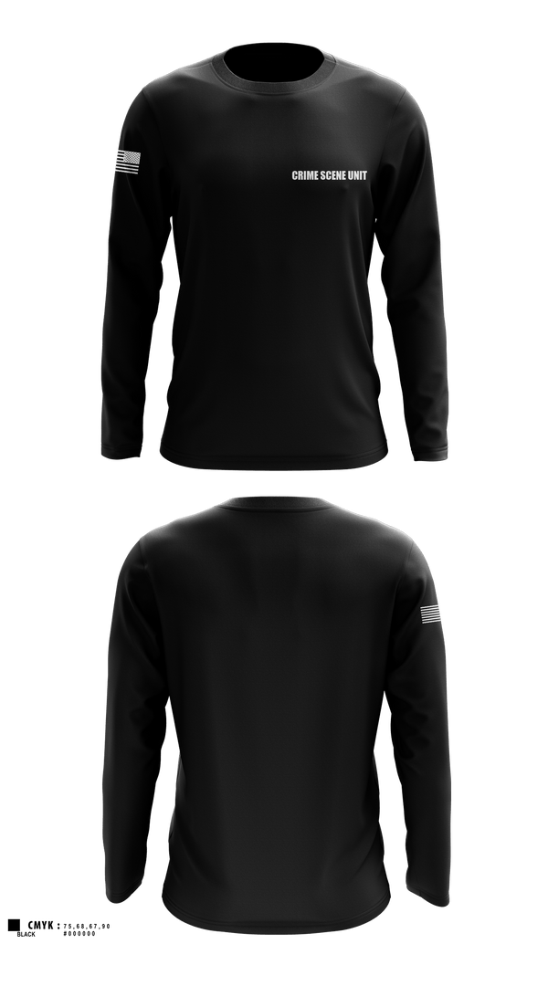 Long Sleeve Performance Shirt, Crime Scene Unit, , Teamtime, Team time, sublimation, custom sports apparel, team uniforms, spirit wear, spiritwear, sports uniforms, custom shirts, team store, custom team store, fundraiser sports, apparel fundraiser
