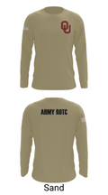 OU Army ROTC 95723228 Long Sleeve Performance Shirt - 86