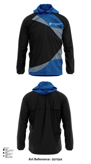 Windbreaker, Hammerheads Racing, Spirit Store, Teamtime, Team time, sublimation, custom sports apparel, team uniforms, spirit wear, spiritwear, sports uniforms, custom shirts, team store, custom team store, fundraiser sports, apparel fundraiser