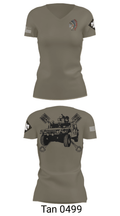 FMS 1, OKARNG 20204603 Women's Short Sleeve V-neck Shirt - 65