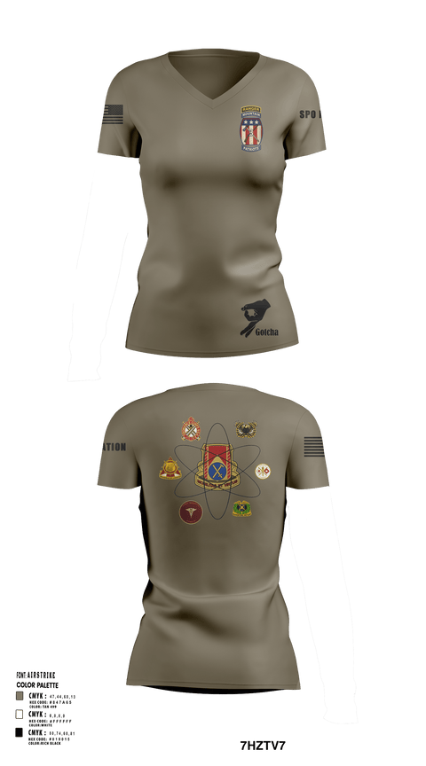 Womens Short Sleeve Vneck Shirt, SPO Nation, Army, Teamtime, Team time, sublimation, custom sports apparel, team uniforms, spirit wear, spiritwear, sports uniforms, custom shirts, team store, custom team store, fundraiser sports, apparel fundraiser