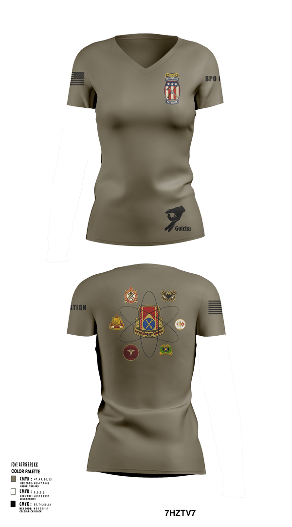 Womens Short Sleeve Vneck Shirt, SPO Nation, Army, Teamtime, Team time, sublimation, custom sports apparel, team uniforms, spirit wear, spiritwear, sports uniforms, custom shirts, team store, custom team store, fundraiser sports, apparel fundraiser