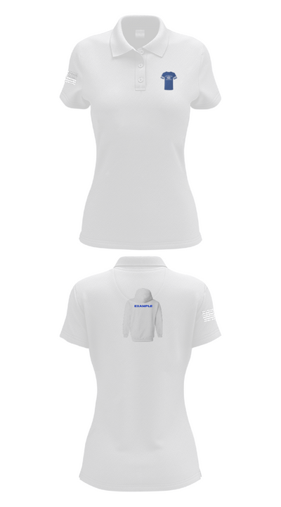 Naples High School Cross Country 74309602 Women's Short Sleeve Performance Polo  - 17