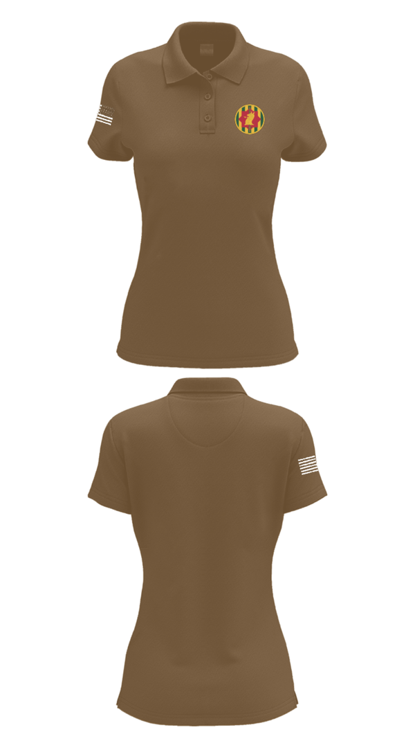 Women's Short Sleeve Performance Polo, 127, Army, Teamtime, Team time, sublimation, custom sports apparel, team uniforms, spirit wear, spiritwear, sports uniforms, custom shirts, team store, custom team store, fundraiser sports, apparel fundraiser