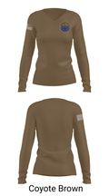 USS ALBANY SSN-753 81677877 Women's Long Sleeve V-neck Shirt - 16