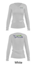 4Hair Plus 30643796 Women's Long Sleeve V-neck Shirt - 16