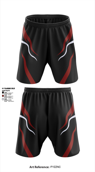 Athletic Shorts With Pockets, Tribal Storm, Softball, Teamtime, Team time, sublimation, custom sports apparel, team uniforms, spirit wear, spiritwear, sports uniforms, custom shirts, team store, custom team store, fundraiser sports, apparel fundraiser