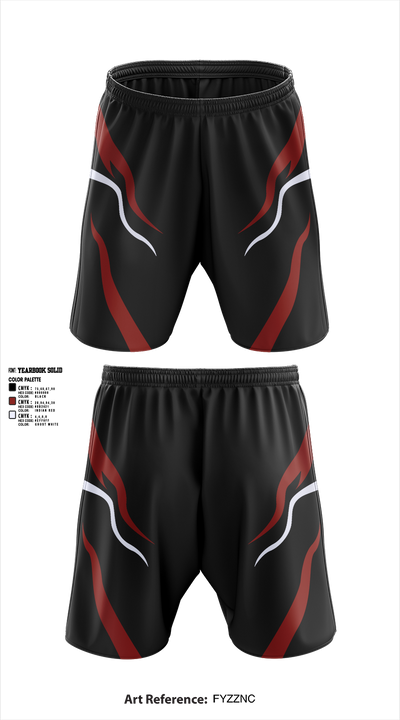 Tribal Storm 86213535 Athletic Shorts With Pockets - 1