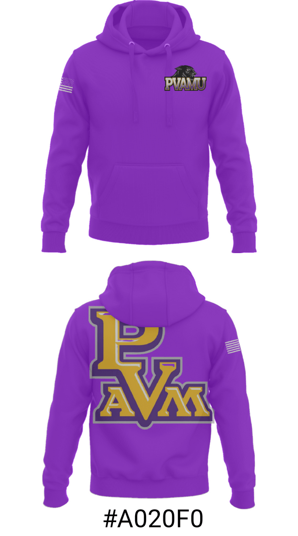 Hoodie, Prairie View A&M University Tennis, Tennis, Teamtime, Team time, sublimation, custom sports apparel, team uniforms, spirit wear, spiritwear, sports uniforms, custom shirts, team store, custom team store, fundraiser sports, apparel fundraiser