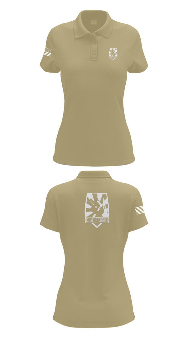 Womens Short Sleeve Performance Polo, Dead Rabbits, , Teamtime, Team time, sublimation, custom sports apparel, team uniforms, spirit wear, spiritwear, sports uniforms, custom shirts, team store, custom team store, fundraiser sports, apparel fundraiser