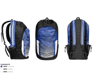 Gear Bag, Mount St. Mary Catholic School Cross Country, Cross Country, Teamtime, Team time, sublimation, custom sports apparel, team uniforms, spirit wear, spiritwear, sports uniforms, custom shirts, team store, custom team store, fundraiser sports, apparel fundraiser
