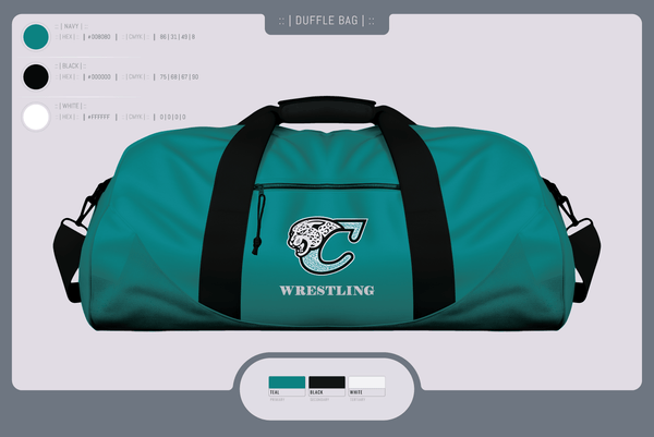 Duffle Bag, Century Wrestling Club, Wrestling, Teamtime, Team time, sublimation, custom sports apparel, team uniforms, spirit wear, spiritwear, sports uniforms, custom shirts, team store, custom team store, fundraiser sports, apparel fundraiser