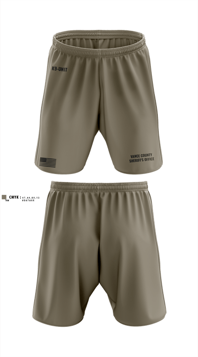 Vance County Sheriff's Office  K9 Unit 48237740 Athletic Shorts With Pockets - 3