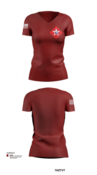 Womens Short Sleeve Vneck Shirt, 1/6, Marines, Teamtime, Team time, sublimation, custom sports apparel, team uniforms, spirit wear, spiritwear, sports uniforms, custom shirts, team store, custom team store, fundraiser sports, apparel fundraiser