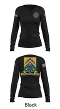 278th Armored Cavalry 65599627 Women's Long Sleeve V-neck Shirt - 37