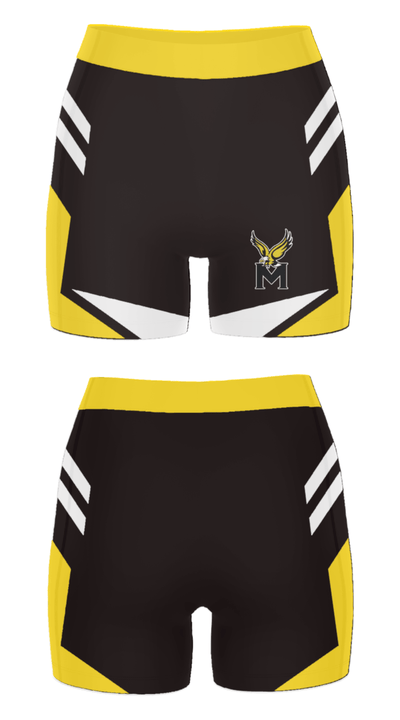 Midland Community High School Softball 56589976 Women's Compression Shorts - 22