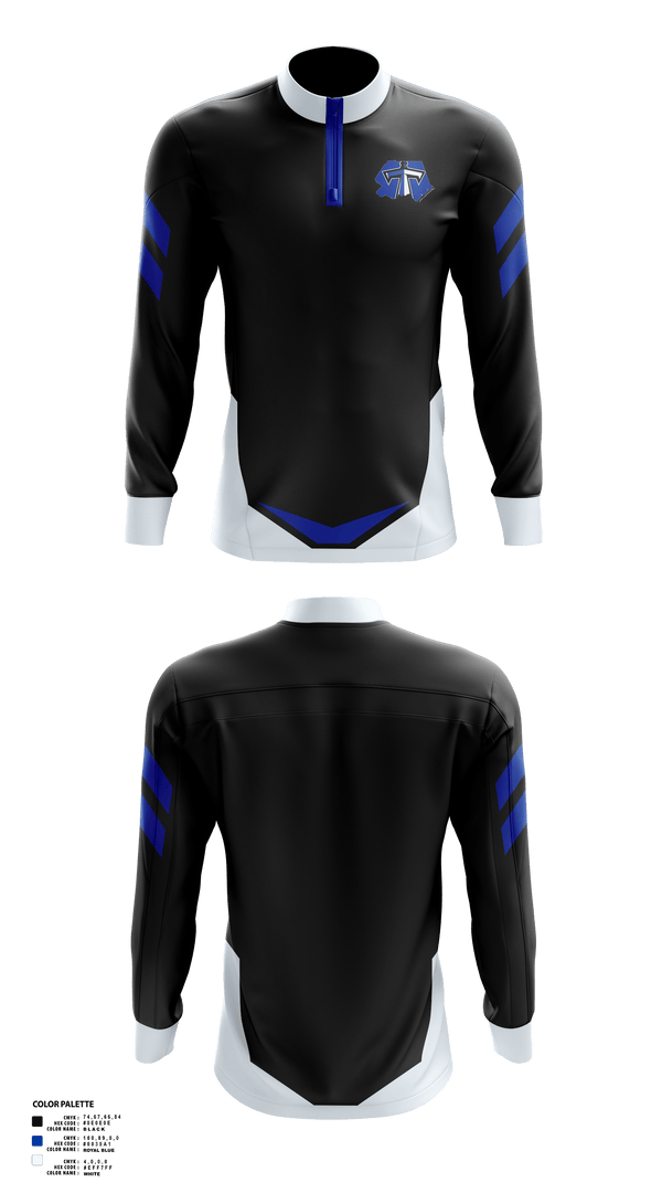 Quarter Zip Jacket, Heide Trask Senior High School Wrestling, Wrestling, Teamtime, Team time, sublimation, custom sports apparel, team uniforms, spirit wear, spiritwear, sports uniforms, custom shirts, team store, custom team store, fundraiser sports, apparel fundraiser