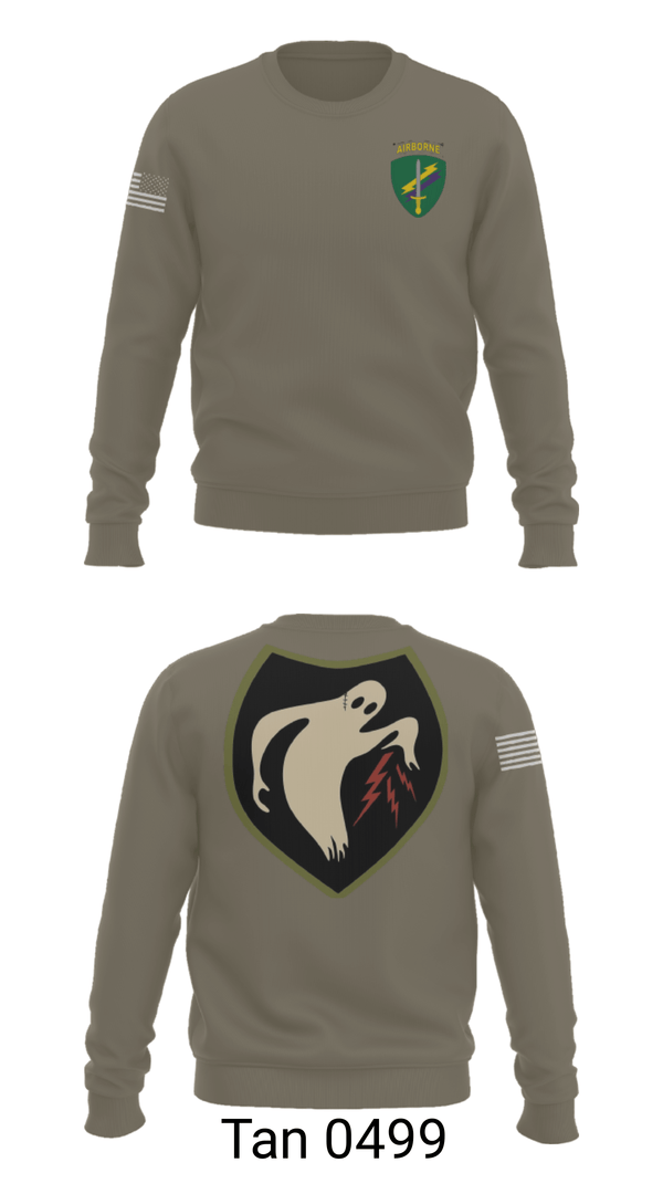 Crew Neck Sweatshirt, 325th Tactical PSYOP Co. (A), Army, Teamtime, Team time, sublimation, custom sports apparel, team uniforms, spirit wear, spiritwear, sports uniforms, custom shirts, team store, custom team store, fundraiser sports, apparel fundraiser