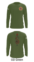 98th Expeditionary Signal Battalion 25845475 Long Sleeve Performance Shirt - 46