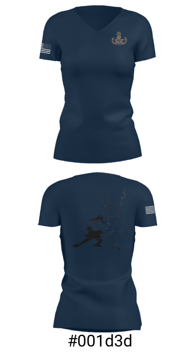 18th EOD Det 1033704 Women's Short Sleeve V-neck Shirt - 5