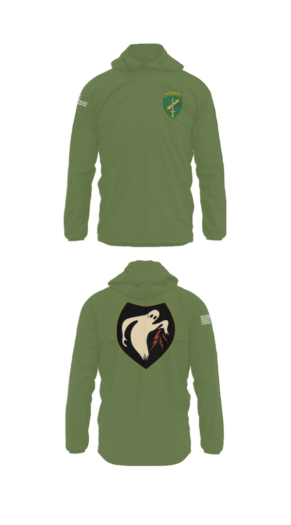 Windbreaker, 325th Tactical PSYOP Co. (A), Army, Teamtime, Team time, sublimation, custom sports apparel, team uniforms, spirit wear, spiritwear, sports uniforms, custom shirts, team store, custom team store, fundraiser sports, apparel fundraiser