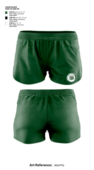 Womens Shorts, Burley High School Band, Spirit Store, Teamtime, Team time, sublimation, custom sports apparel, team uniforms, spirit wear, spiritwear, sports uniforms, custom shirts, team store, custom team store, fundraiser sports, apparel fundraiser