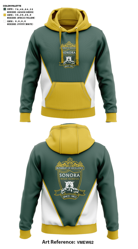 Hoodie, Sonora High School Golf, Golf, Teamtime, Team time, sublimation, custom sports apparel, team uniforms, spirit wear, spiritwear, sports uniforms, custom shirts, team store, custom team store, fundraiser sports, apparel fundraiser