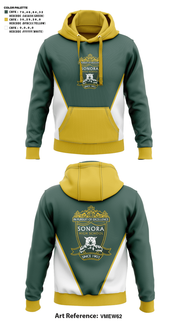 Hoodie, Sonora High School Golf, Golf, Teamtime, Team time, sublimation, custom sports apparel, team uniforms, spirit wear, spiritwear, sports uniforms, custom shirts, team store, custom team store, fundraiser sports, apparel fundraiser