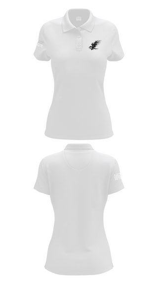 Women's Short Sleeve Performance Polo, Hawk’em Down, Men's Basketball, Teamtime, Team time, sublimation, custom sports apparel, team uniforms, spirit wear, spiritwear, sports uniforms, custom shirts, team store, custom team store, fundraiser sports, apparel fundraiser