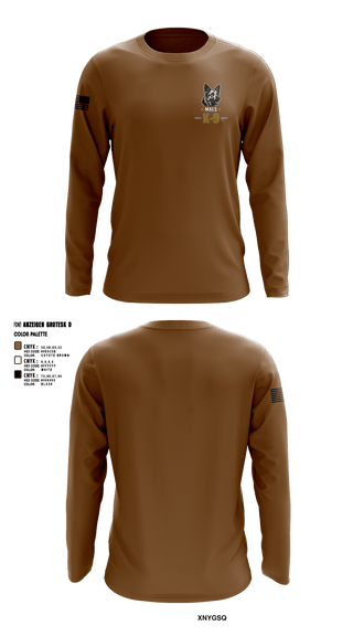 Long Sleeve Performance Shirt, Mals K9, Police, Teamtime, Team time, sublimation, custom sports apparel, team uniforms, spirit wear, spiritwear, sports uniforms, custom shirts, team store, custom team store, fundraiser sports, apparel fundraiser