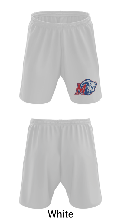 Madras High School Cross Country 26363837 Athletic Shorts With Pockets - 1
