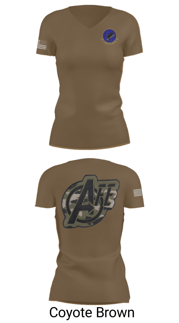 Womens Short Sleeve Vneck Shirt, 509 OSS, Air Force, Teamtime, Team time, sublimation, custom sports apparel, team uniforms, spirit wear, spiritwear, sports uniforms, custom shirts, team store, custom team store, fundraiser sports, apparel fundraiser
