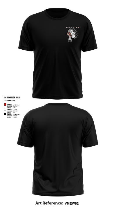 Kootenai Junior High School 56745665 Short Sleeve Performance Shirt - 5