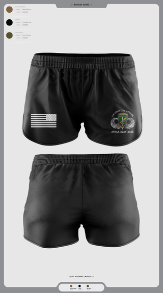 Womens Shorts, 478th CA BN (A), Army, Teamtime, Team time, sublimation, custom sports apparel, team uniforms, spirit wear, spiritwear, sports uniforms, custom shirts, team store, custom team store, fundraiser sports, apparel fundraiser