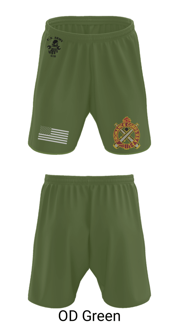 Athletic Shorts With Pockets, 411TH, Army, Teamtime, Team time, sublimation, custom sports apparel, team uniforms, spirit wear, spiritwear, sports uniforms, custom shirts, team store, custom team store, fundraiser sports, apparel fundraiser