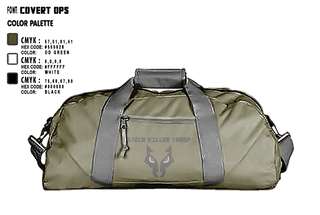 Duffle Bag, 3/2CR Killer Troop, Army, Teamtime, Team time, sublimation, custom sports apparel, team uniforms, spirit wear, spiritwear, sports uniforms, custom shirts, team store, custom team store, fundraiser sports, apparel fundraiser