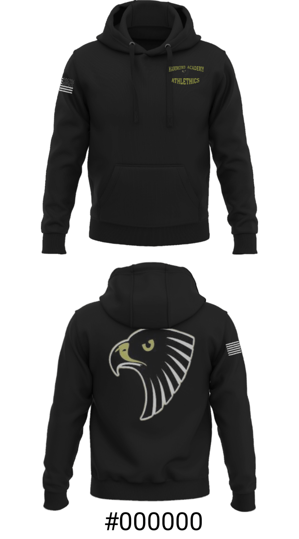 Hoodie, Hammond Academy Of Science & Tech Baseball, Baseball, Teamtime, Team time, sublimation, custom sports apparel, team uniforms, spirit wear, spiritwear, sports uniforms, custom shirts, team store, custom team store, fundraiser sports, apparel fundraiser