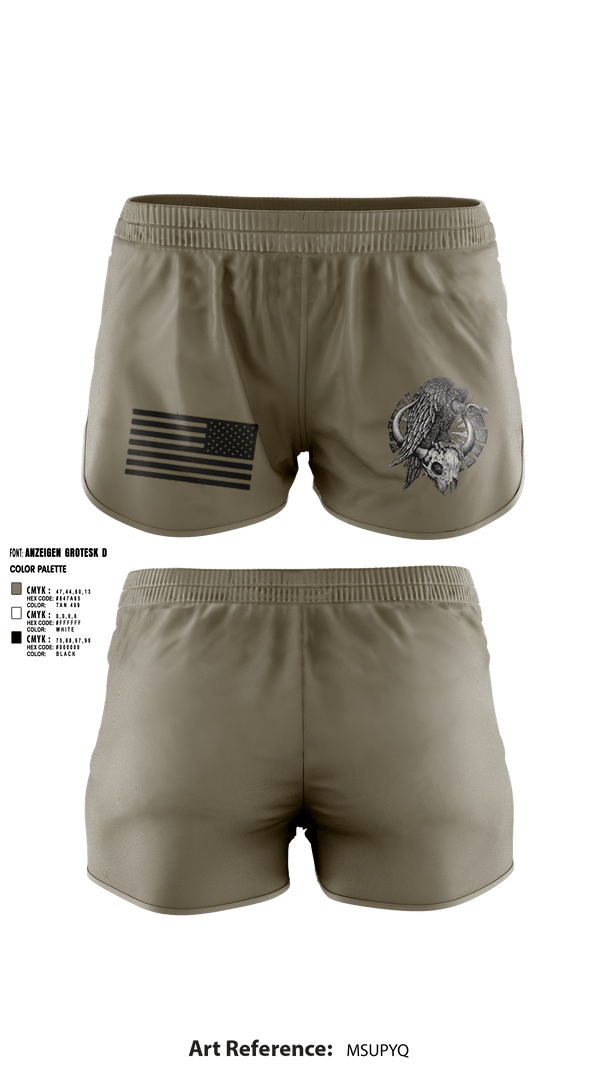 Ranger Panties, CREW 3 BUSTED BUZZARDS, Army, Teamtime, Team time, sublimation, custom sports apparel, team uniforms, spirit wear, spiritwear, sports uniforms, custom shirts, team store, custom team store, fundraiser sports, apparel fundraiser