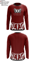 Oklahoma Union Senior High School Cheer 23375182 Long Sleeve Performance Shirt - 41 (1)