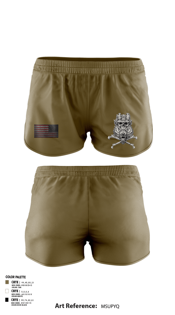 Ranger Panties, 1-32 Dingos, Army, Teamtime, Team time, sublimation, custom sports apparel, team uniforms, spirit wear, spiritwear, sports uniforms, custom shirts, team store, custom team store, fundraiser sports, apparel fundraiser